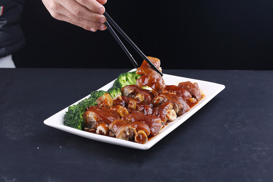 燒汁回味豬手