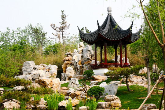 仿古建筑風(fēng)景
