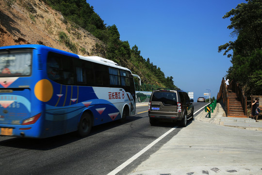 景區(qū) 旅游公路 山路 風光