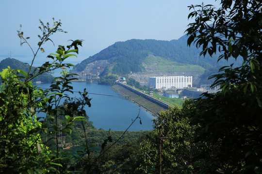 廬山西海 柘林湖 水庫 大壩