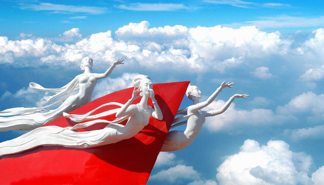 飛向太空