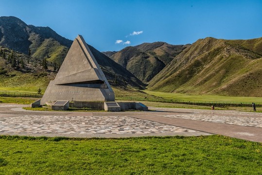 可可托海地質(zhì)公園標(biāo)識(shí)