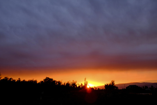 夕陽