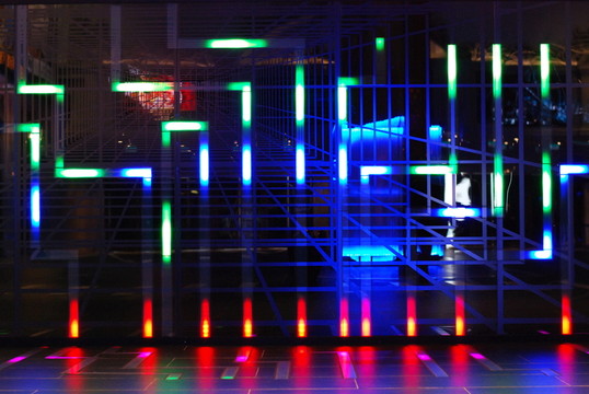 新濠影匯3D投影機(jī)底座LED燈