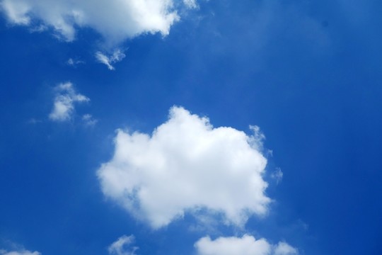 藍天白云