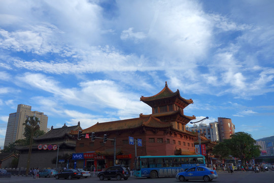天水風(fēng)光 城市 古建筑