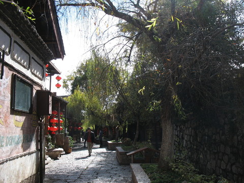麗江古城街景