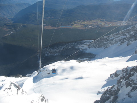 雪山索道