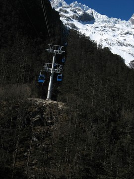 高山索道