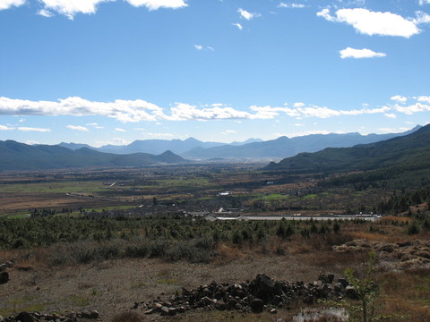 山谷平原