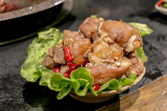 重慶火鍋菜鹵牛蹄筋