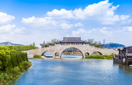 古建筑 石拱橋