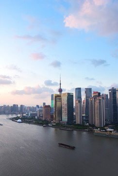 上海陸家嘴建筑群風(fēng)光