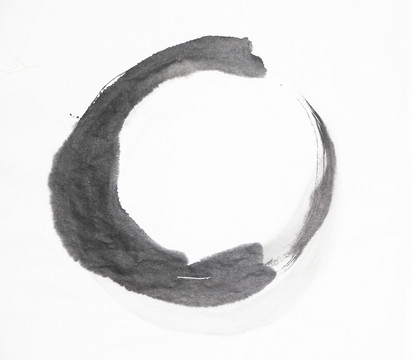 水墨 圓圈 不分層