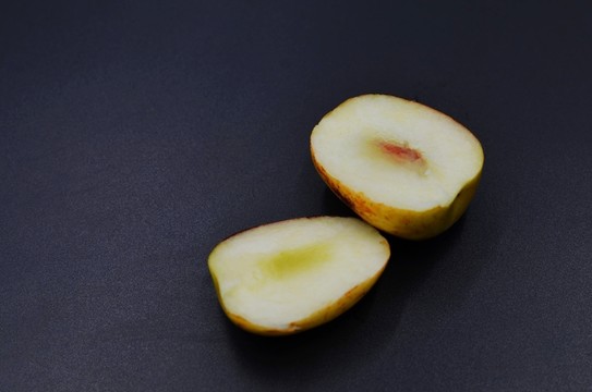 冬棗 切開的冬棗