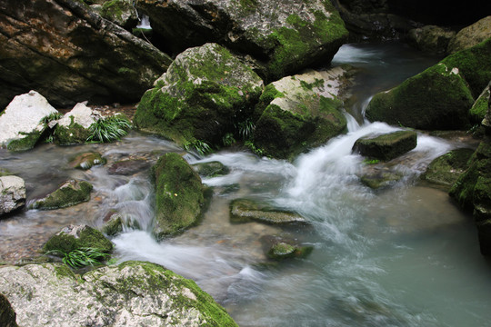 重慶武隆流水