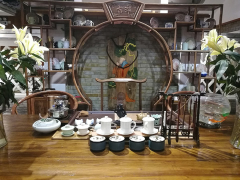 茶室茶臺