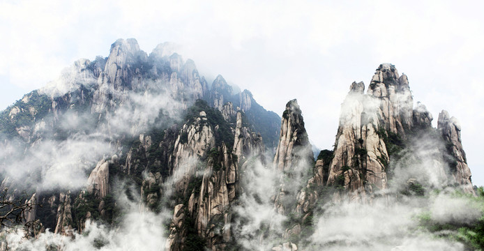 三清山云霧