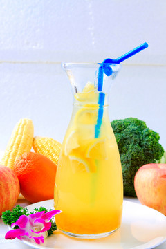 檸檬冰沙飲料