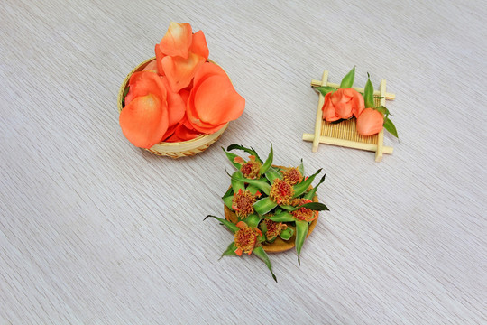 玫瑰花瓣花茶