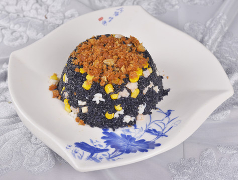 海鮮紅葉飯
