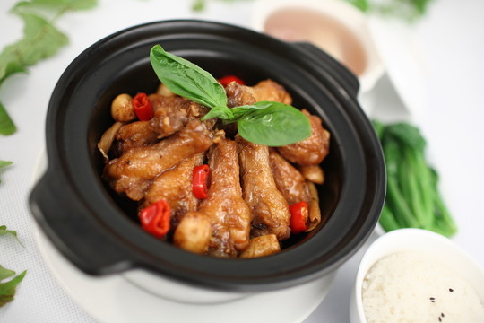 三杯雞飯