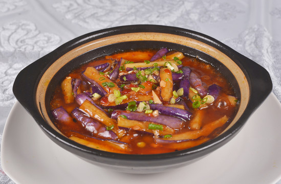 鍋香茄子煲