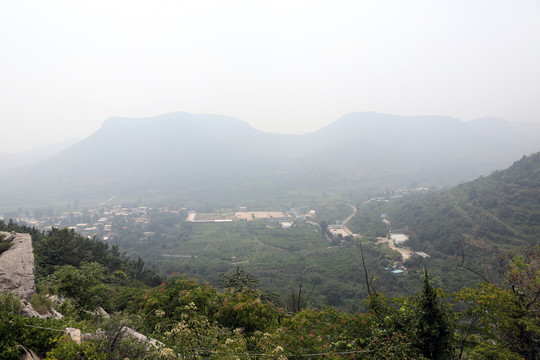 山谷 山里人家
