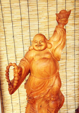 大肚彌勒佛 根藝