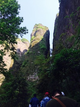 江郎山 懸崖