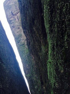 江郎山 懸崖峭壁