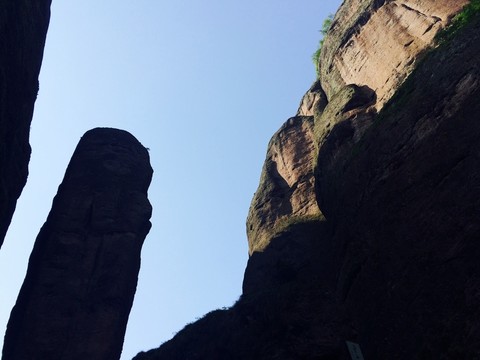 江郎山 懸崖峭壁