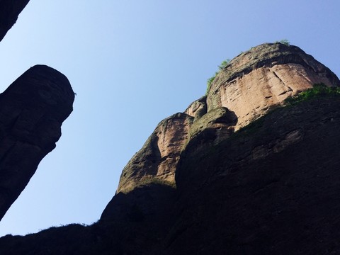 江郎山 懸崖峭壁