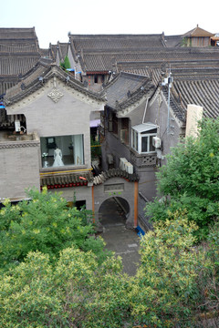 西安古城 古建筑 陜西民居