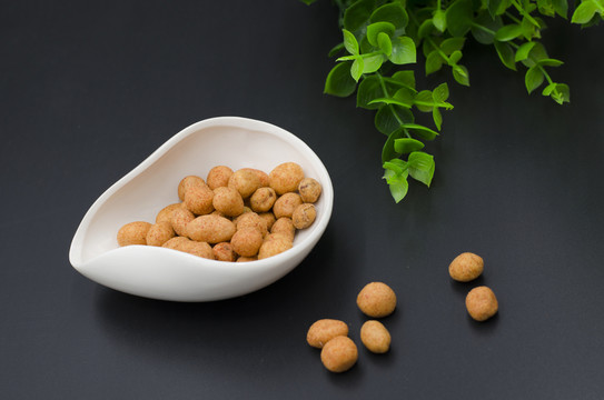 蝦味花生豆