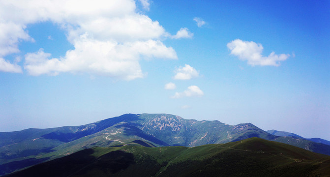 山脈 五臺山 北臺