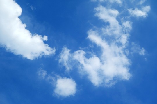 藍天白云