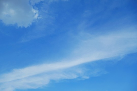 藍天白云
