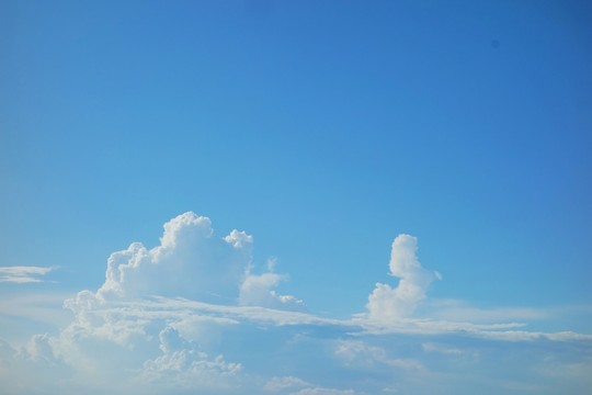 藍天白云