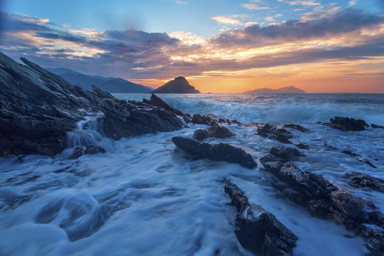 海邊日出