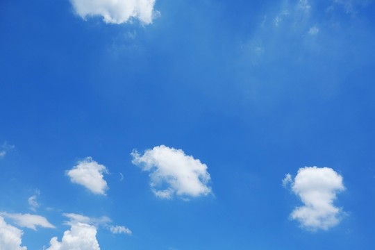 藍天白云