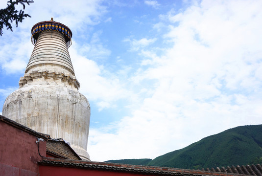 五臺(tái)山 大白塔