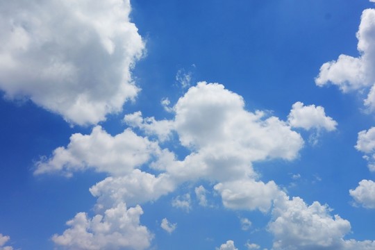 藍天白云 天空云彩 白云藍天