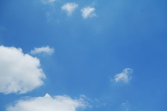 藍天白云