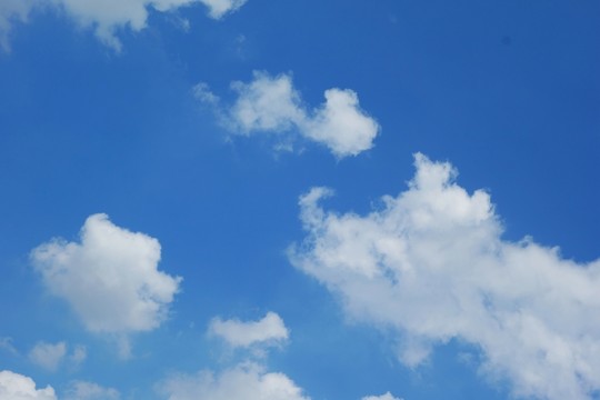 藍天白云