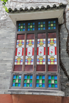嶺南建筑  窗戶
