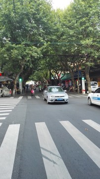 嘉興的街頭