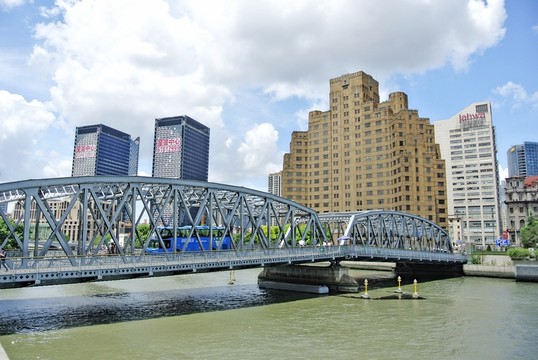 上海大廈 外白渡橋
