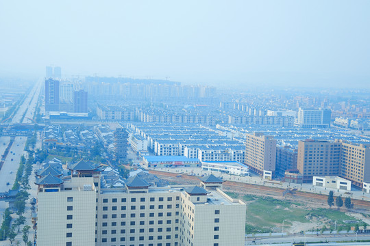 曲靖北市區(qū)全景