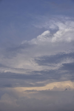 傍晚的天空